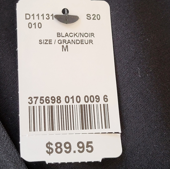 NWT - Le Chateau Fitted Black Dress - Size Medium - Picture 5 of 8